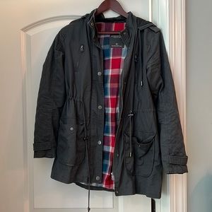 Grey Aeropostale utility jacket